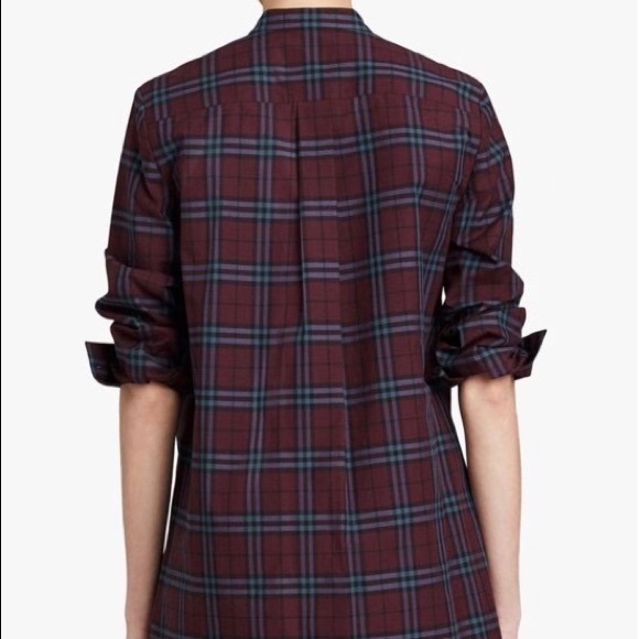Burberry Laysan Ruffle Bib Shirt - Picture 4 of 7